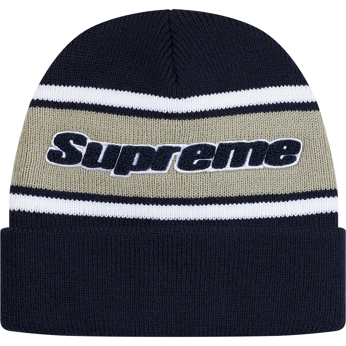 Chenille Stripe Beanie view 6